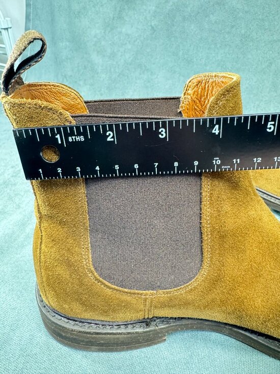 Frye Seth Chelsea Boots Men’s 11.5D Tan Suede Pull On Ankle Boots main image 15